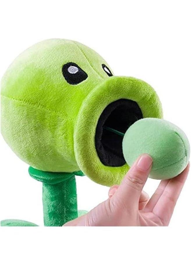 Generic - 8 Plants and Peashooter Zombies Plush Toys PVZ 1 2 Stuffed Soft Doll Ball Pea Toy New - Image 1