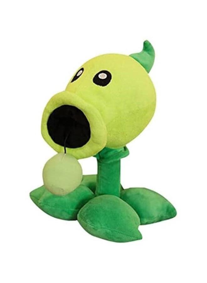 Generic - 8 Plants and Peashooter Zombies Plush Toys PVZ 1 2 Stuffed Soft Doll Ball Pea Toy New - Image 1