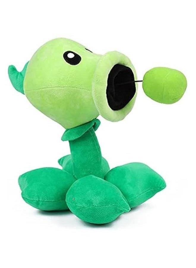 Generic - 8 Plants and Peashooter Zombies Plush Toys PVZ 1 2 Stuffed Soft Doll Ball Pea Toy New - Image 1