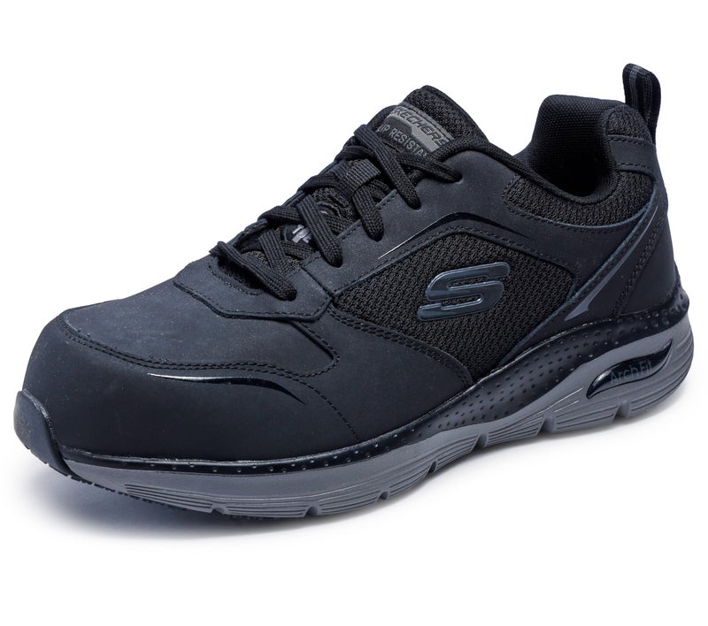 SKECHERS سكيشرز آرتش فيت SR كومب تو أسود/رمادي 11.5 D (M) - Image 2