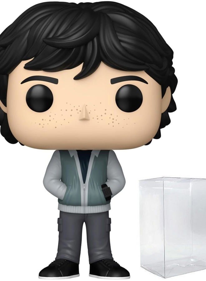 POP TV: Stranger Things - Mike Wheeler (Season 5) Funko Vinyl Figure (Bundled with Compatible Box Protector Case), Multicolor, 3.75 inches - Image 1