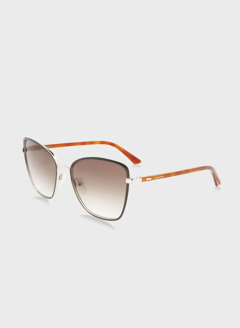 CALVIN KLEIN Aviator Sunglasses