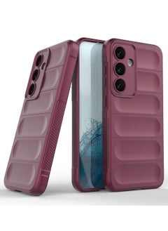 جولدن ماسك من جولد ماسك سامسونج جلاكسى اس 24  (Samsung Galaxy S24) جراب ماجيك كيس كفر حماية للهاتف (نبيتى)  - Image 1