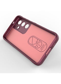 جولدن ماسك من جولد ماسك سامسونج جلاكسى اس 24  (Samsung Galaxy S24) جراب ماجيك كيس كفر حماية للهاتف (نبيتى)  - Image 5