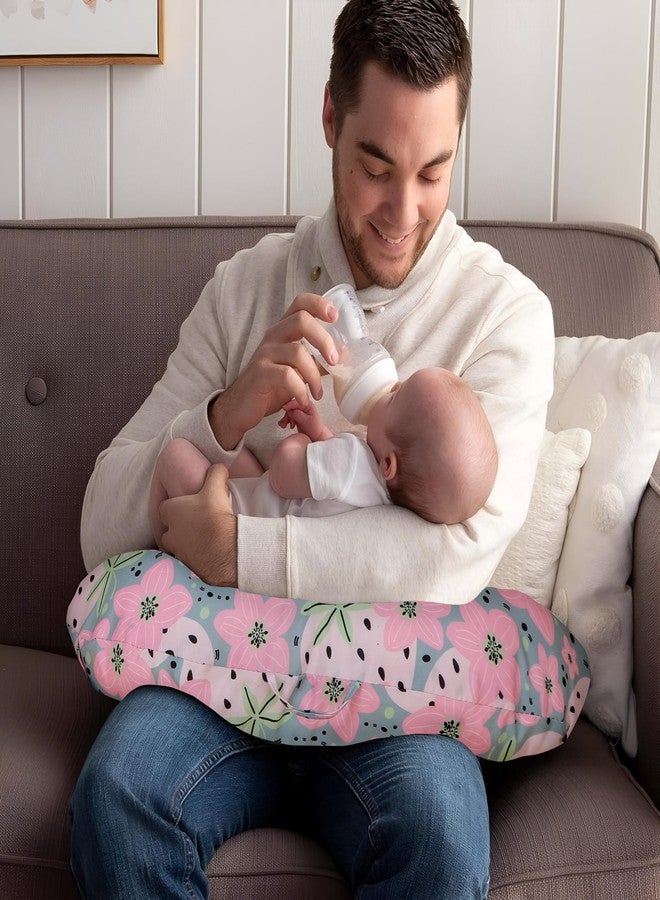 Windson Craft Baby Feeding Pillow with Detachable Cover, Safety Belt | Breastfeeding Pillow | Nursing Pillow (Strawberry Pink) - Image 4