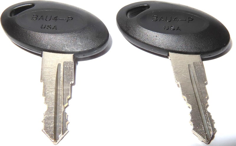 Bauer Camper RV Keys Cut to Your Number From 701 to 730 - Two Working Trailer Keys (711) - Owner Verification Required