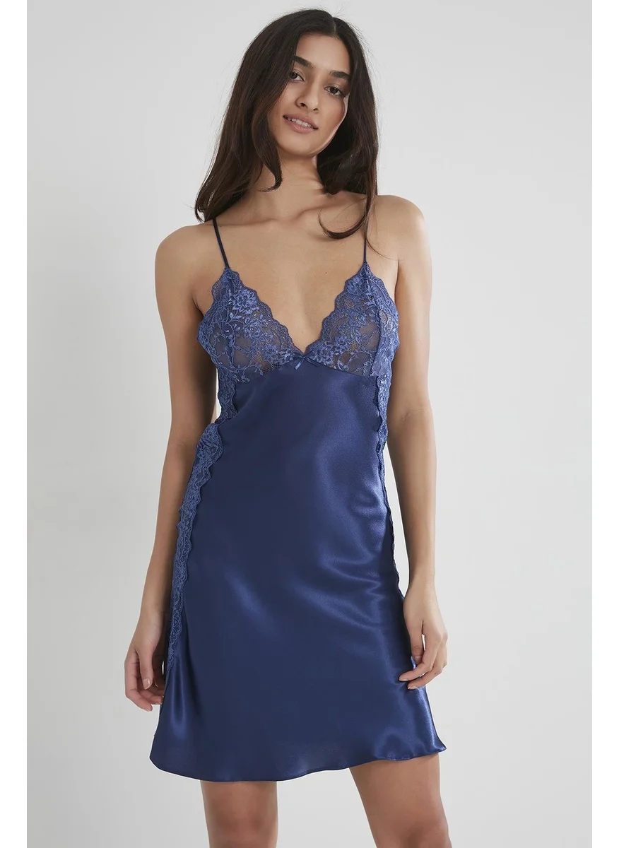 pierre cardin Satin Lace Nightgown - 624