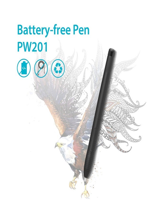 Ashata PW201 Stylus Pen for HST640 H610PRO V2 HC16 HS64 HS610 GC610 H1161 H320M Drawing Tablet, Ergonomic Pen Replacement for Drawing Board - Image 3