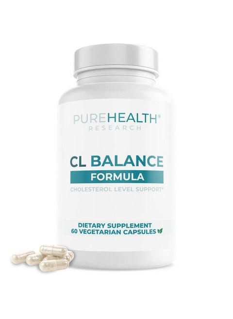 Cl Balance Cholesterol Supplement Citrus Bergamot Supplement For High Cholesterol Berberine Red Yeast Rice And Bergamot Polyphenols Allnatural Heart Health Formula 1 Bottle