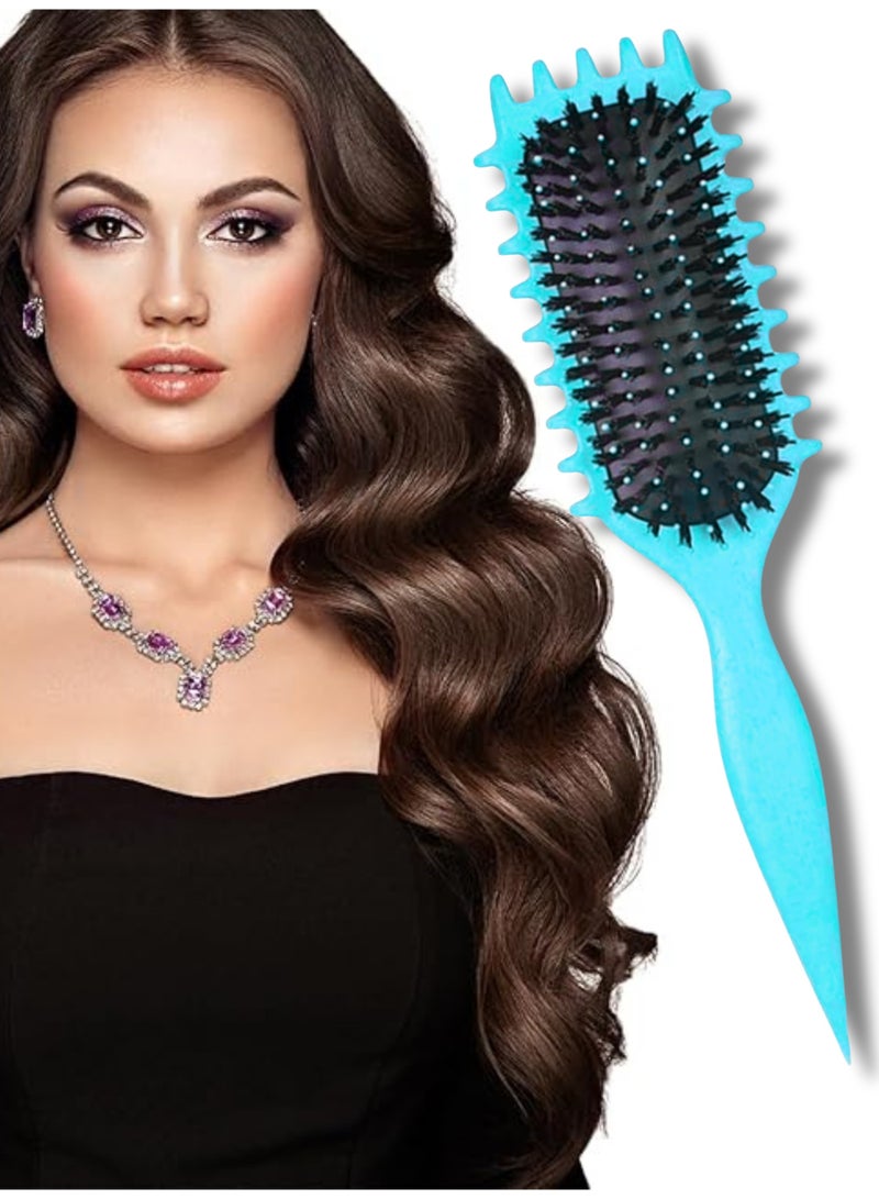 JOLLY Curl Define & Detangler Styling Hair Brush - Image 2