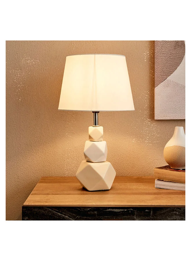 Home Box Clarc Ceramic Table Lamp 38x21.5x21.5 cm