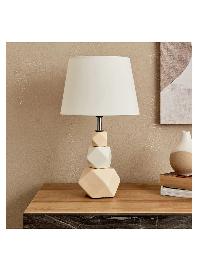 Home Box Clarc Ceramic Table Lamp 38x21.5x21.5 cm