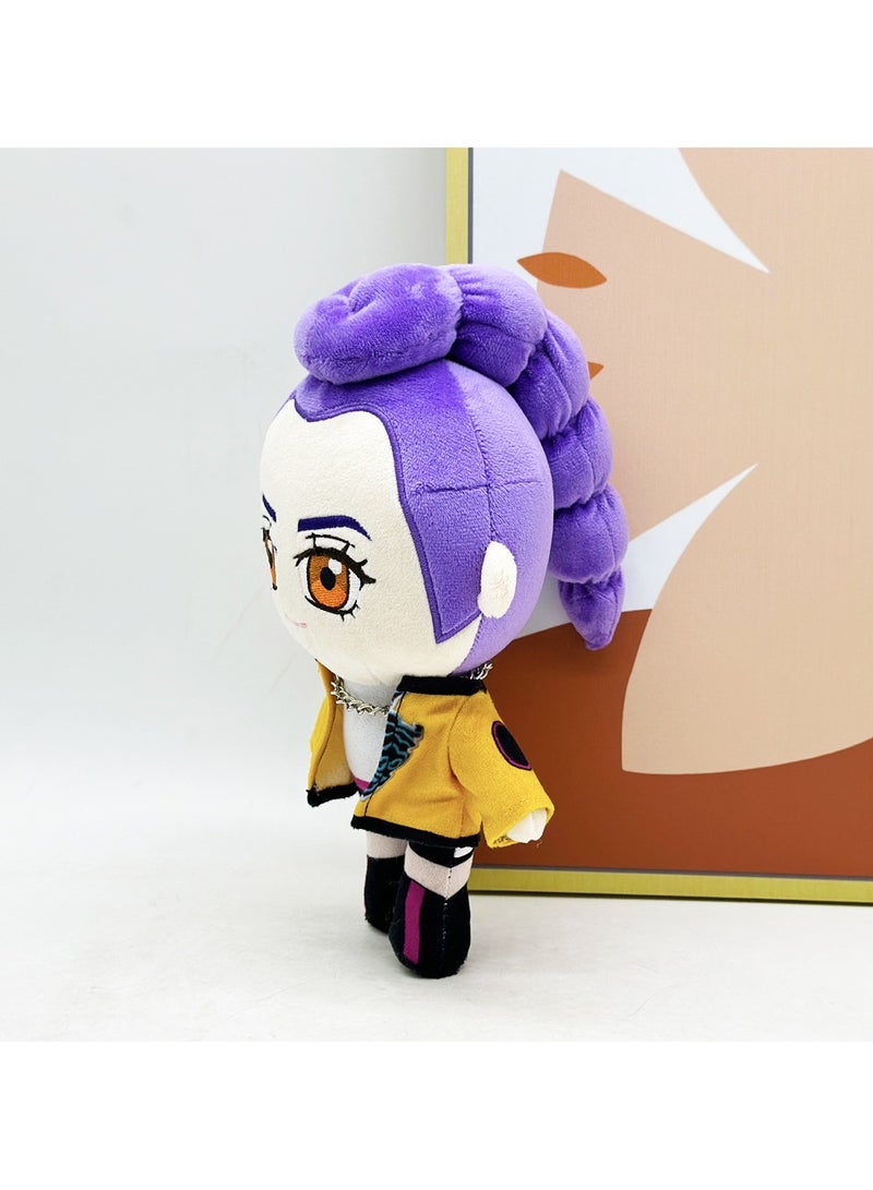 general Kpop demon hunters Rumi plush doll is a beautiful reproduction of the character's image and can be given as a gift to fans - Image 2