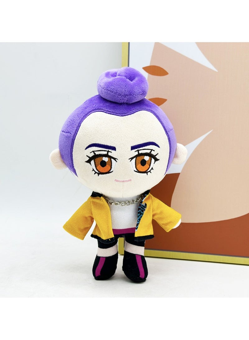 general Kpop demon hunters Rumi plush doll is a beautiful reproduction of the character's image and can be given as a gift to fans - Image 1