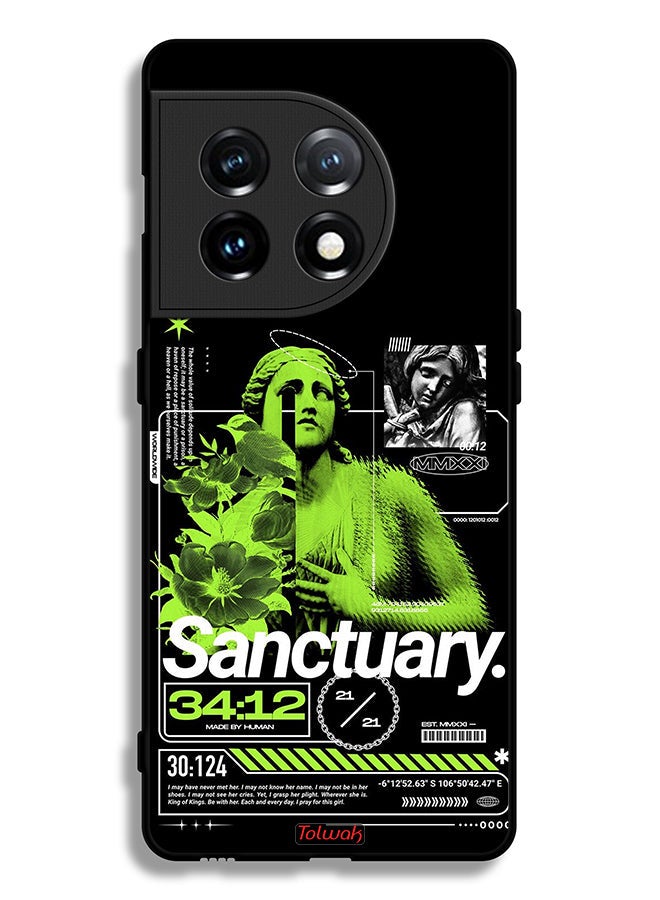 Tolwak OnePlus 11 5G Protective Case Cover Sanctuary - Image 2