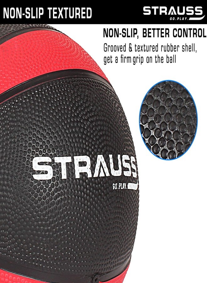 Strauss Medicine, Weight Training Ball, 4 Kg, (Red) - Image 3