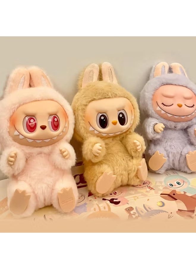 POP MART Bubble Matrabu Labubu Vinyl Plush Doll Coat Doll Trendy Play Labrabu Blind Box Hand-held-Colour:Labu Generation (pack Of 6)  - Image 2