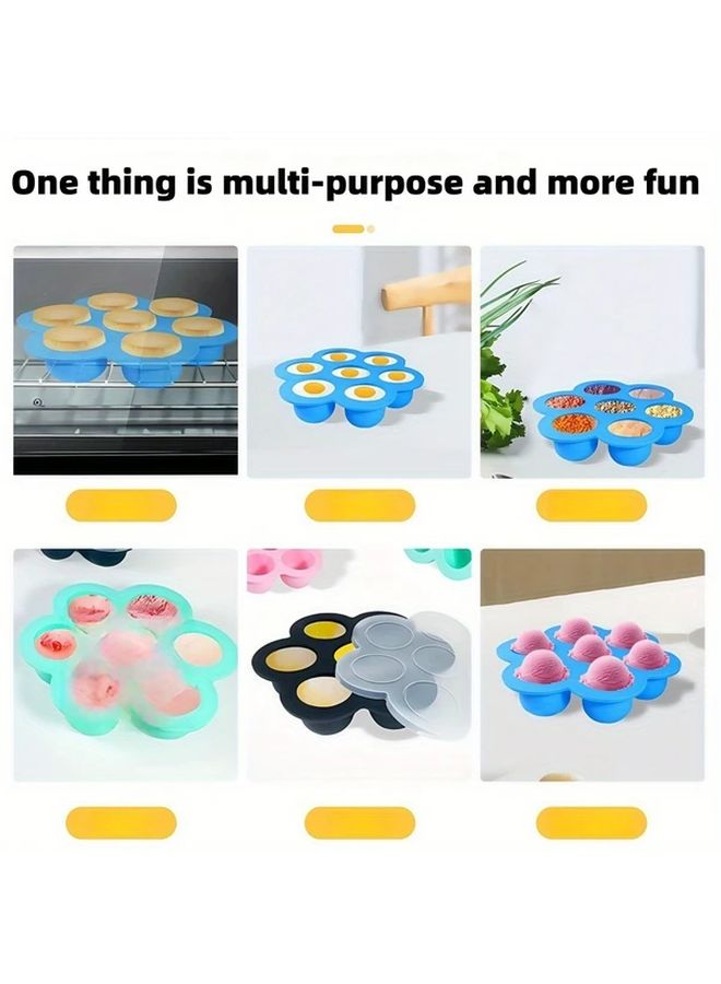 Green Large Silicone Ice Cube Tray Easy Release No Leakage For Whiskey Cocktails Juice - Image 2