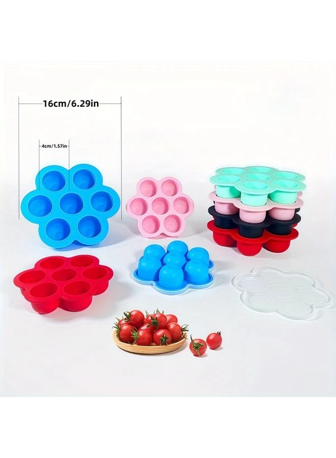 Green Large Silicone Ice Cube Tray Easy Release No Leakage For Whiskey Cocktails Juice - Image 5