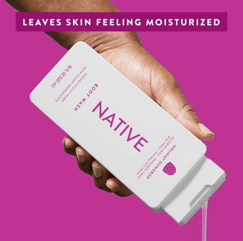 native غسول الجسم ناتيف هوليداي غمدروب إصدار محدود 18 أونصة - Image 3