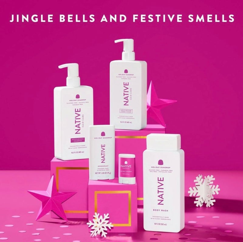 native غسول الجسم ناتيف هوليداي غمدروب إصدار محدود 18 أونصة - Image 5