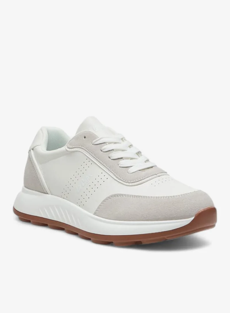 لي كوبر سنيكرز رجالي بألواح وإغلاق برباط