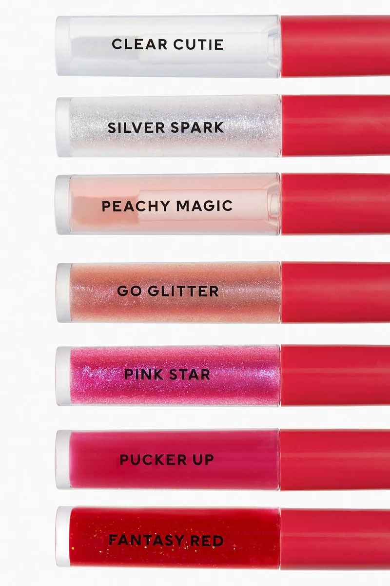 H&M 7-pack lip glosses