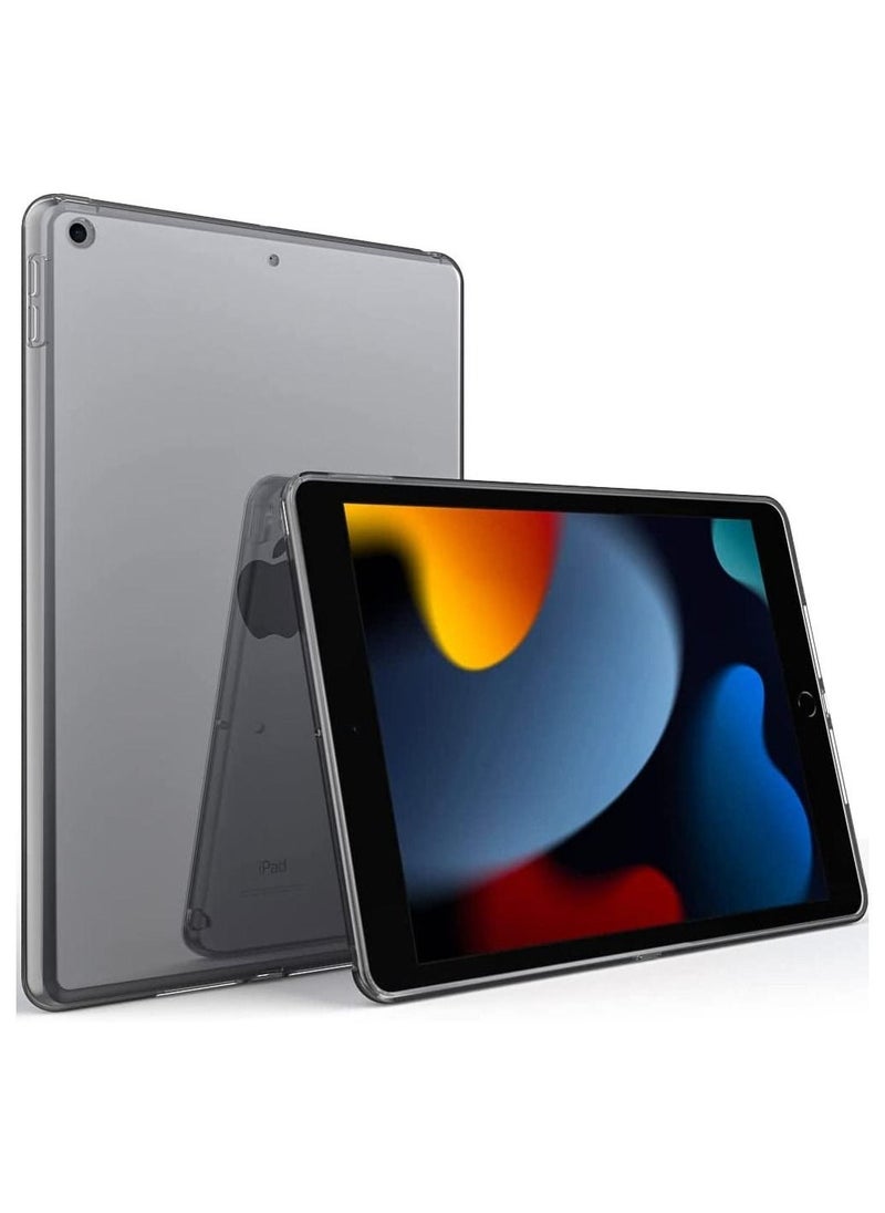 iPad 10.2 Inch Clear Case, Puxicu Slim Design Flexible Soft TPU Protective Cover for 10.2-inch iPad 9th Generation 2021/ iPad 8th Generation 2020/ iPad 7th Generation 2019 Tablet - Image 1