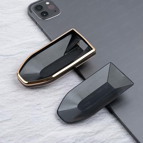 SHOPOFLUX TPU Key Cover Compatible with Mahindra BE 6, XEV 9 EV, XUV 7XO Smart Key (Black) - Image 5