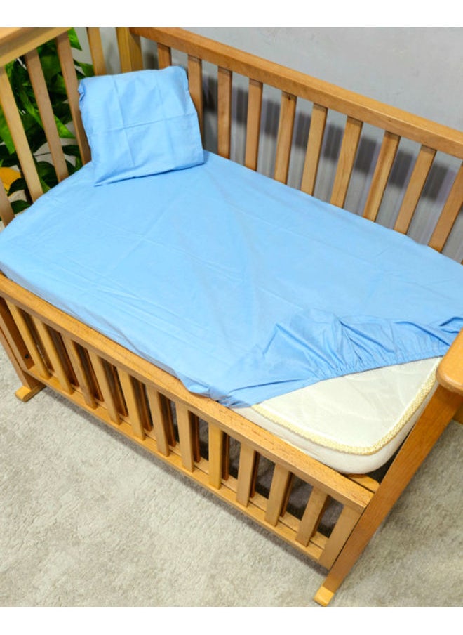 Baby Moment - 100% Cotton Fitted Sheet + Pillowcase - Image 1