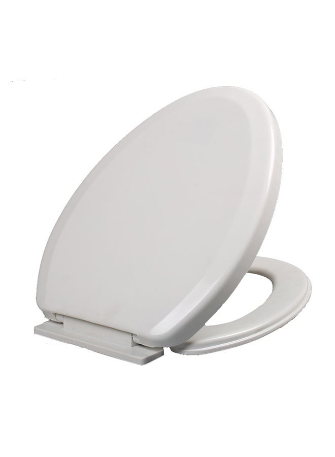 غطاء مقعد المرحاض ، غطاء مقعد المرحاض الناعم على شكل U ، معدات مرحاض الحمام ذات الإرفاق السريع ، مقعد مرحاض دائم وقابل للإزالة - Image 1