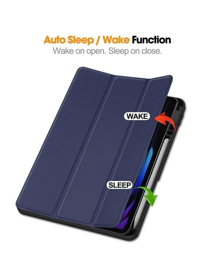 Case for Xiaomi Pad 7 Pro/ Pad 7 Cover with Tempered Glass Screen Protector Tri-Fold Smart Tablet Slim Case Multi- Viewing Angles Stand Folio Cover with Auto Wake for Mi pad 7 / Pad 7 Pro - Image 5