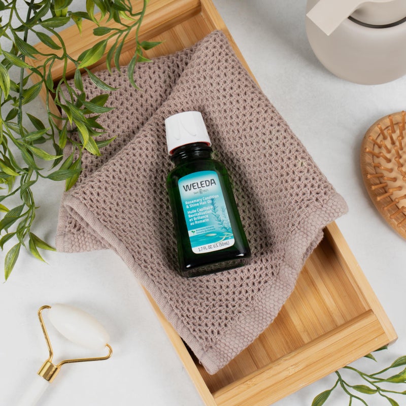 Weleda زيت الشعر المرطب من ويليدا بالروزماري، 1.7 أونصة سائلة (عبوة واحدة) - Image 3