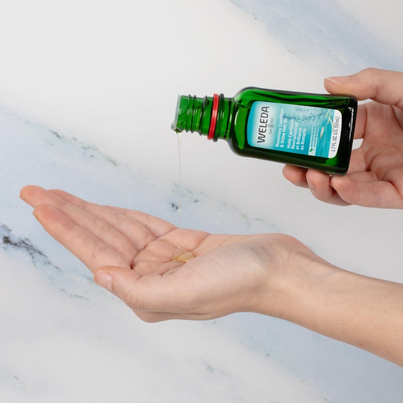 Weleda زيت الشعر المرطب من ويليدا بالروزماري، 1.7 أونصة سائلة (عبوة واحدة) - Image 4