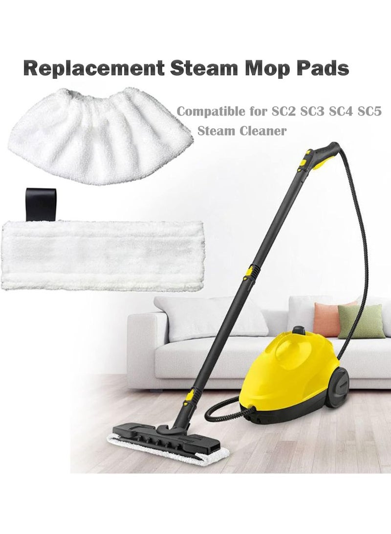 6 Pack Replacement Mop Cloths and Mop Pads Compatible with Karcher EasyFix Steam Cleaner Accessories SC2 SC3 SC4 SC5  - Image 2