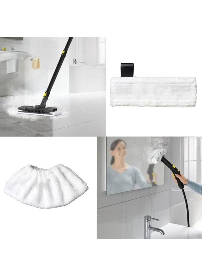 6 Pack Replacement Mop Cloths and Mop Pads Compatible with Karcher EasyFix Steam Cleaner Accessories SC2 SC3 SC4 SC5  - Image 3