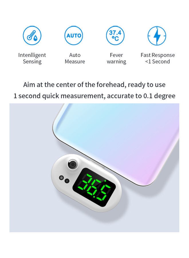 نيبمينينت ميزان حرارة رقمي يعمل بالأشعة تحت الحمراء - Image 3