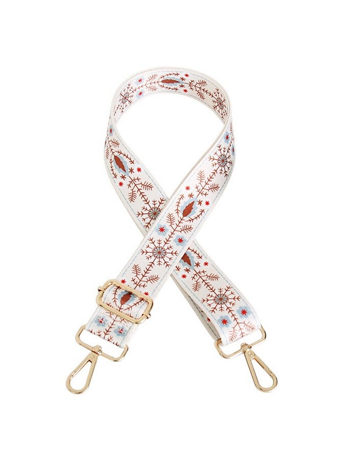 Zibuyu ® Wide Shoulder Strap For Bags Fashion Print Shoulder Strap With Golden Buckles 48-140Cm Adjustable Replacement Shoulder Strap For Bags, Crossbody Bag, Sling Bag, Shoulder Bag, Tote, Handbag - Image 1