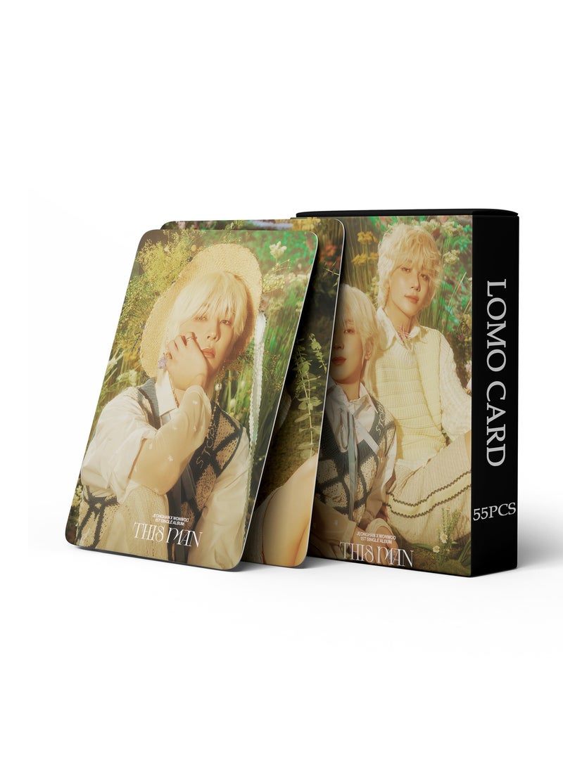 إيهوم 55 قطعة من ألبوم SEVENTEEN الأول الفردي بطاقة لومو هذه - Image 1