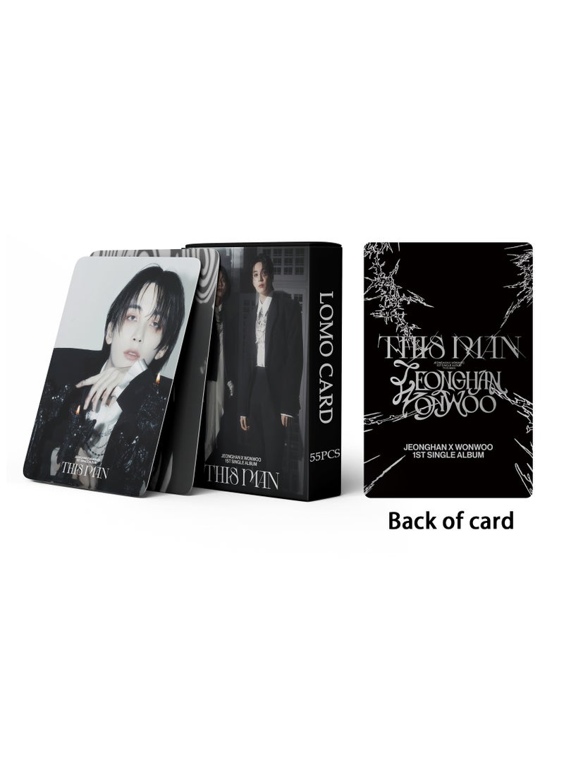 إيهوم 55 قطعة من ألبوم SEVENTEEN الأول الفردي بطاقة لومو هذه - Image 5
