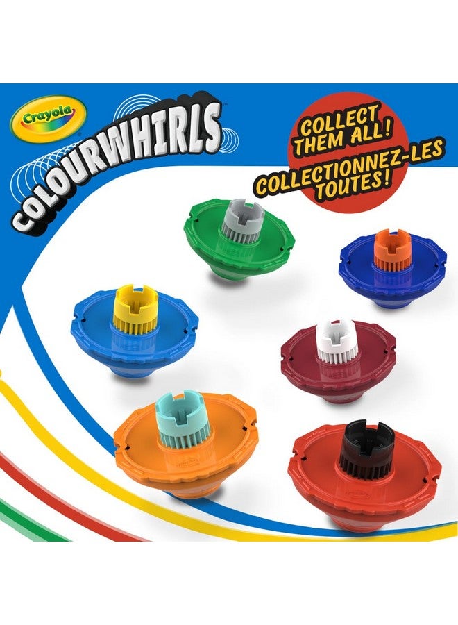 Crayola Colourwhirls (3ct), Spin Art Toy, Spinning Top Toy for Kids, Arts & Crafts Kit, Gift for Boys & Girls, Ages 6, 7, 8 - Image 4