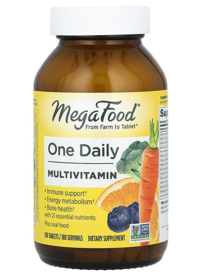 MegaFood One Daily Multivitamin 180 Tablets