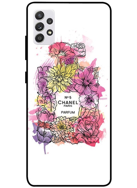 Protective Case Cover For Samsung Galaxy A52s Smart Series Printed Protective Case Cover for Samsung A52s No 5 Chanel Paris Perfume