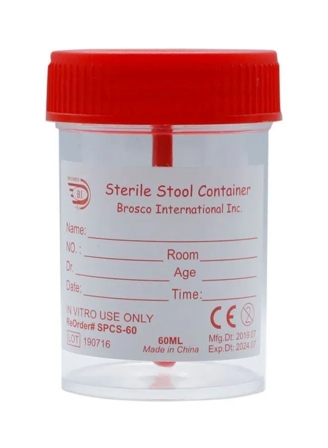 Bromed Stool Container