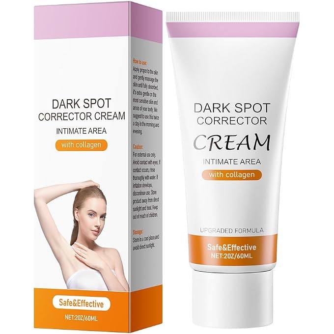 paminify Dark Spot Corrector Cream,Dark Spot Remover for Face and Body with Collagen,Niacinamide,Intimate Areas and Bleaching,Neck,Underarm,Elbow,Inner Thigh and Knees,Bikini Line,Instant Result,2 oz - Image 1