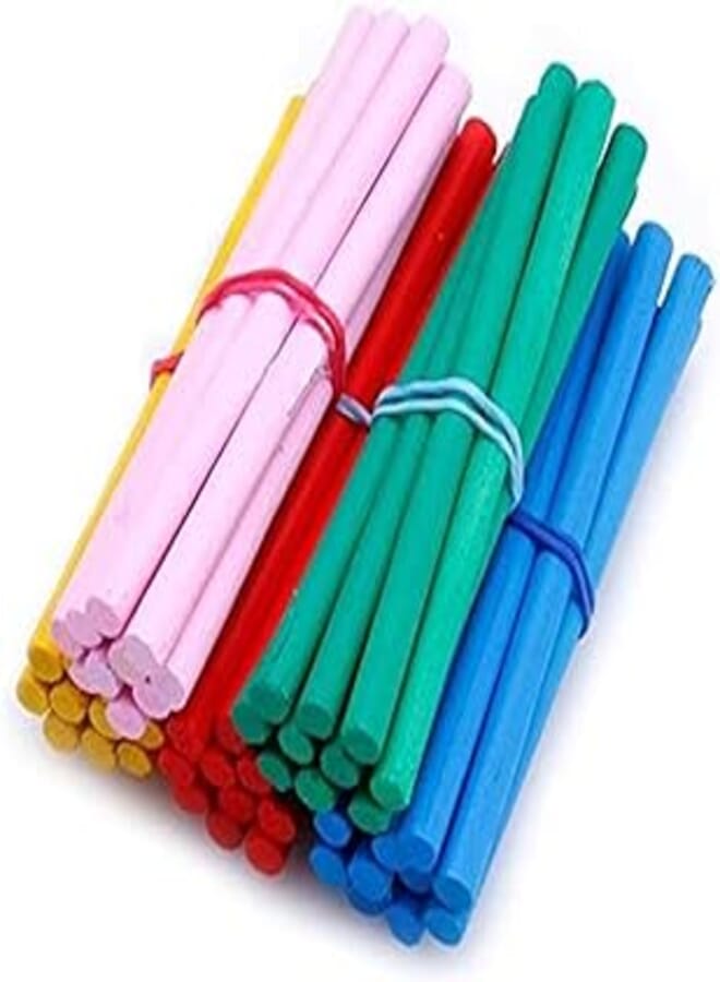 Red Owl Wooden Counting Sticks (100 Pieces)