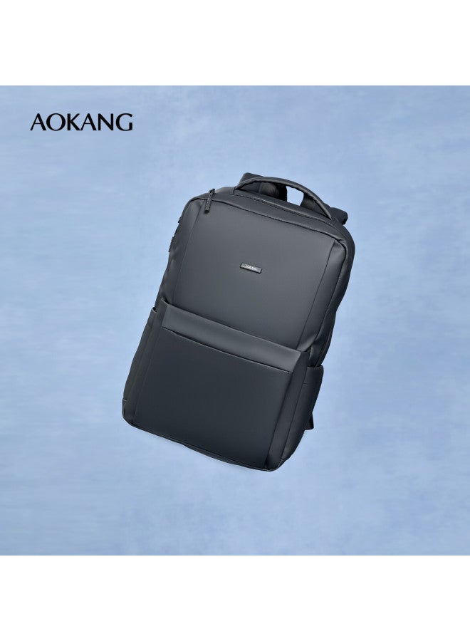 Aokang Men's Backpack, Laptop Bag, Business Large Capacity Backpack, Notebook Commuter Bag, Student Schoolbag, Birthday Gift - Image 1