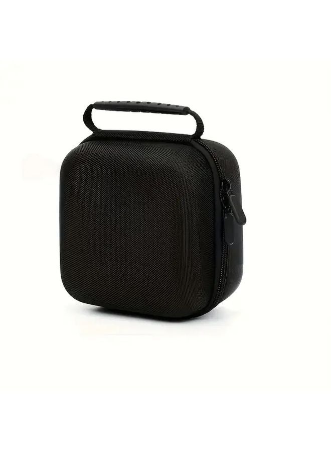 Black Hard Shell Protective Case For Mac Mini M4 Shockproof Dustproof EVA Storage Box - Image 1