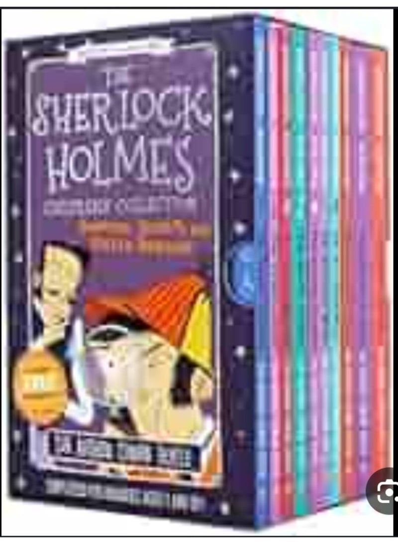 Sherlock Holmes for Kids: Shadows, Secrets, and Stolen Treasure, 10-Book Set