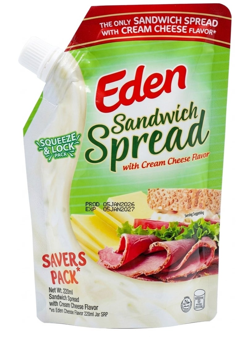 Sandwich Spread with Cream Cheese Flavor 220ml